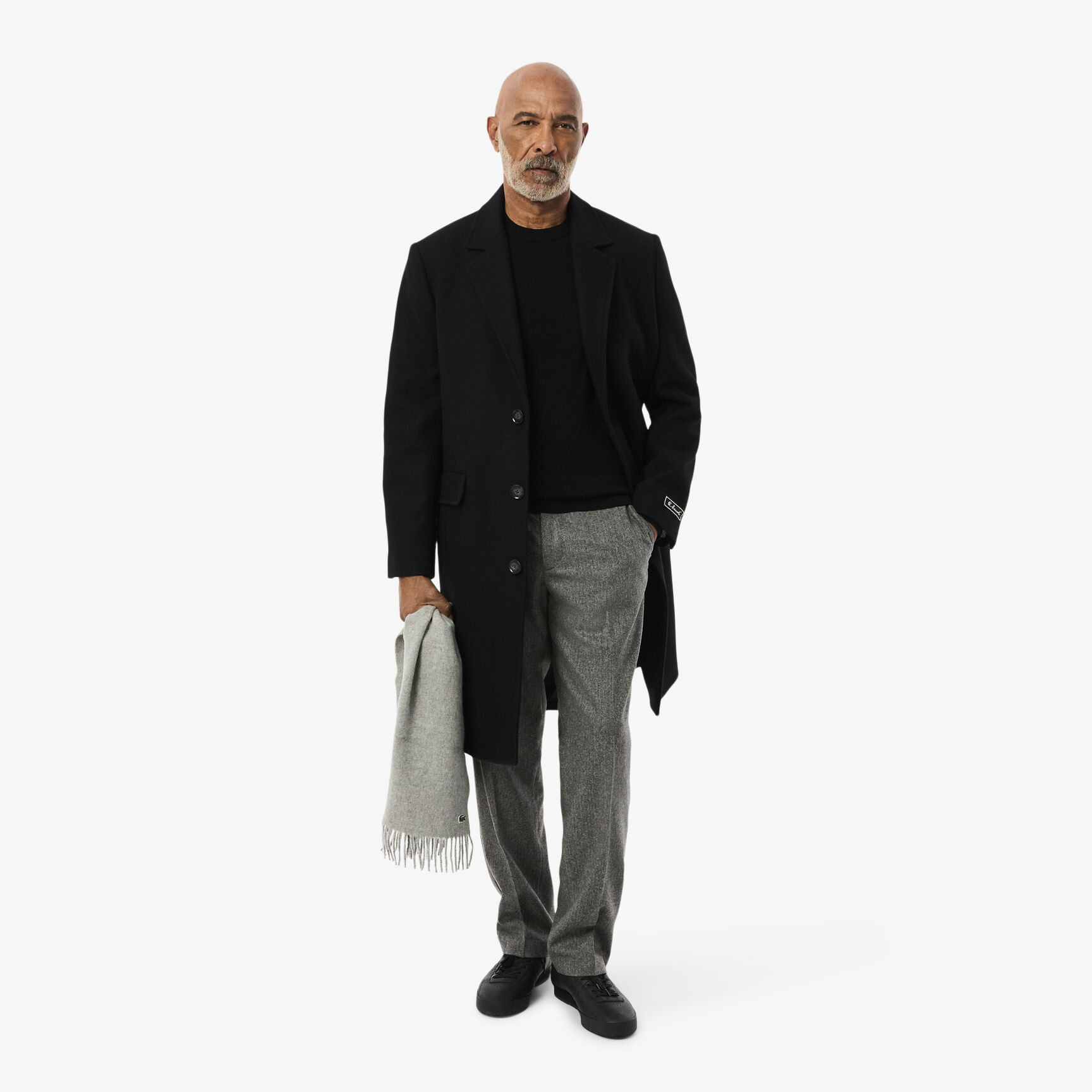 Monochrome Cotton Crew Neck Sweater - AH1985-00-031