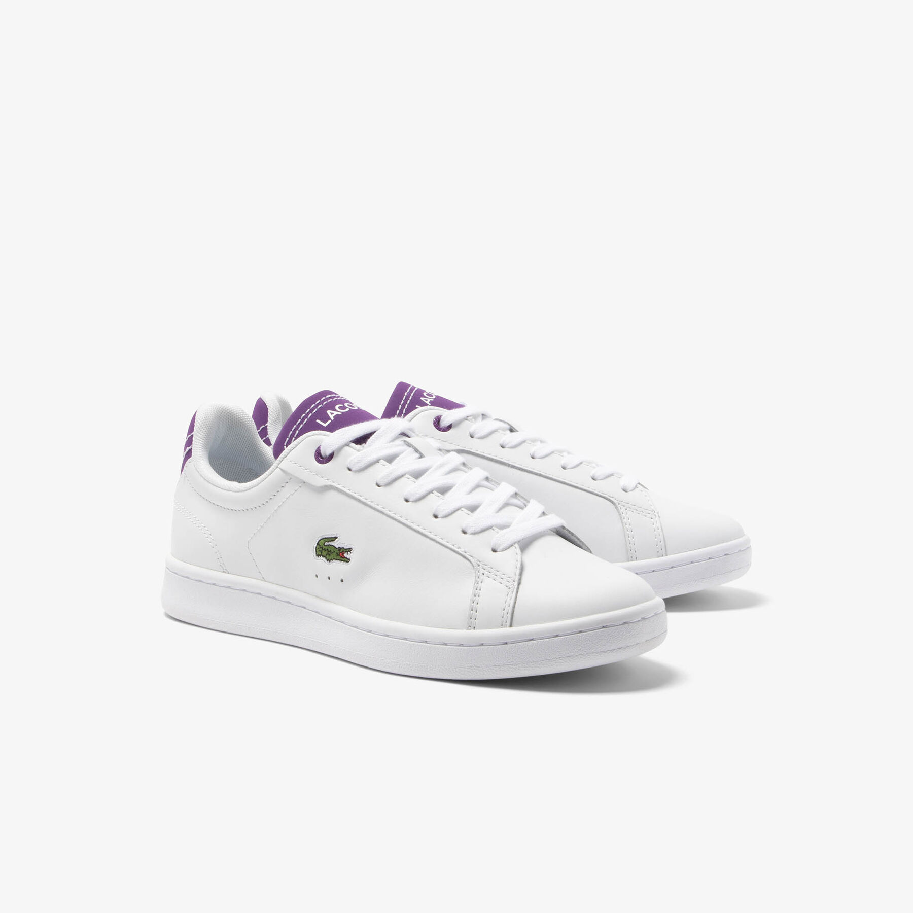 Women's Contrast Leather Carnaby Pro Trainers lacoste women s contrast leather carnaby pro trainers