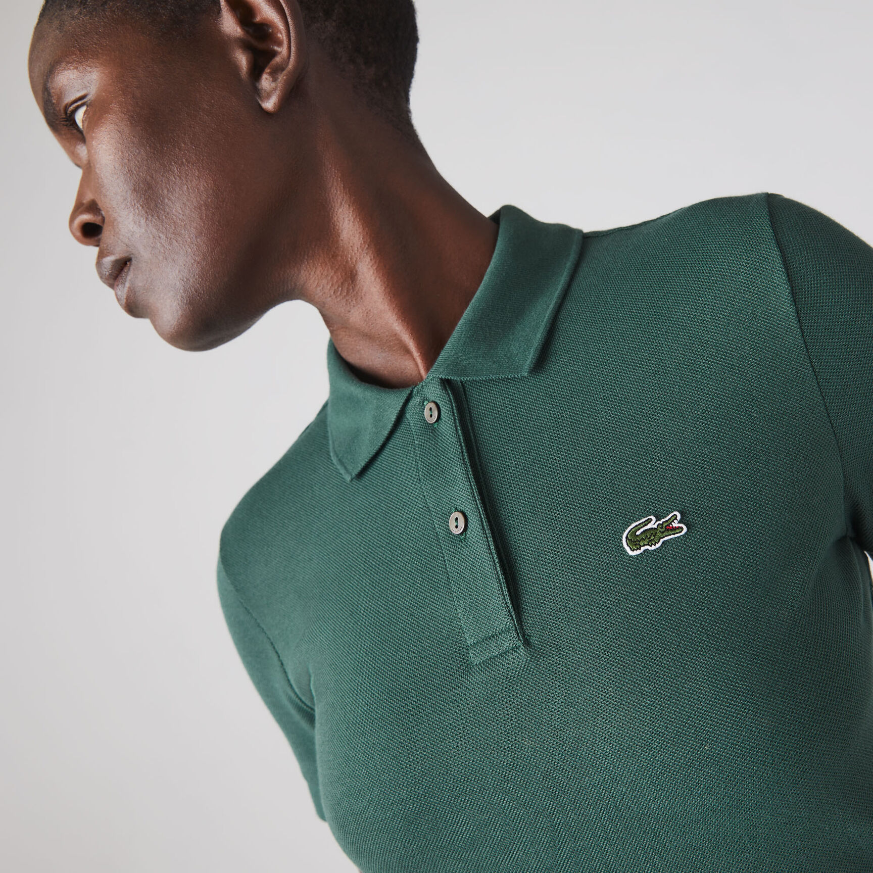 Women’s Fitted Cotton Piqué Polo Dress Women’s Fitted Cotton Piqué Polo Dress