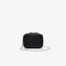 Women's Croco Crew Grained Leather Zip Shoulder Bag lacoste women s croco crew grained leather zip shoulder bag