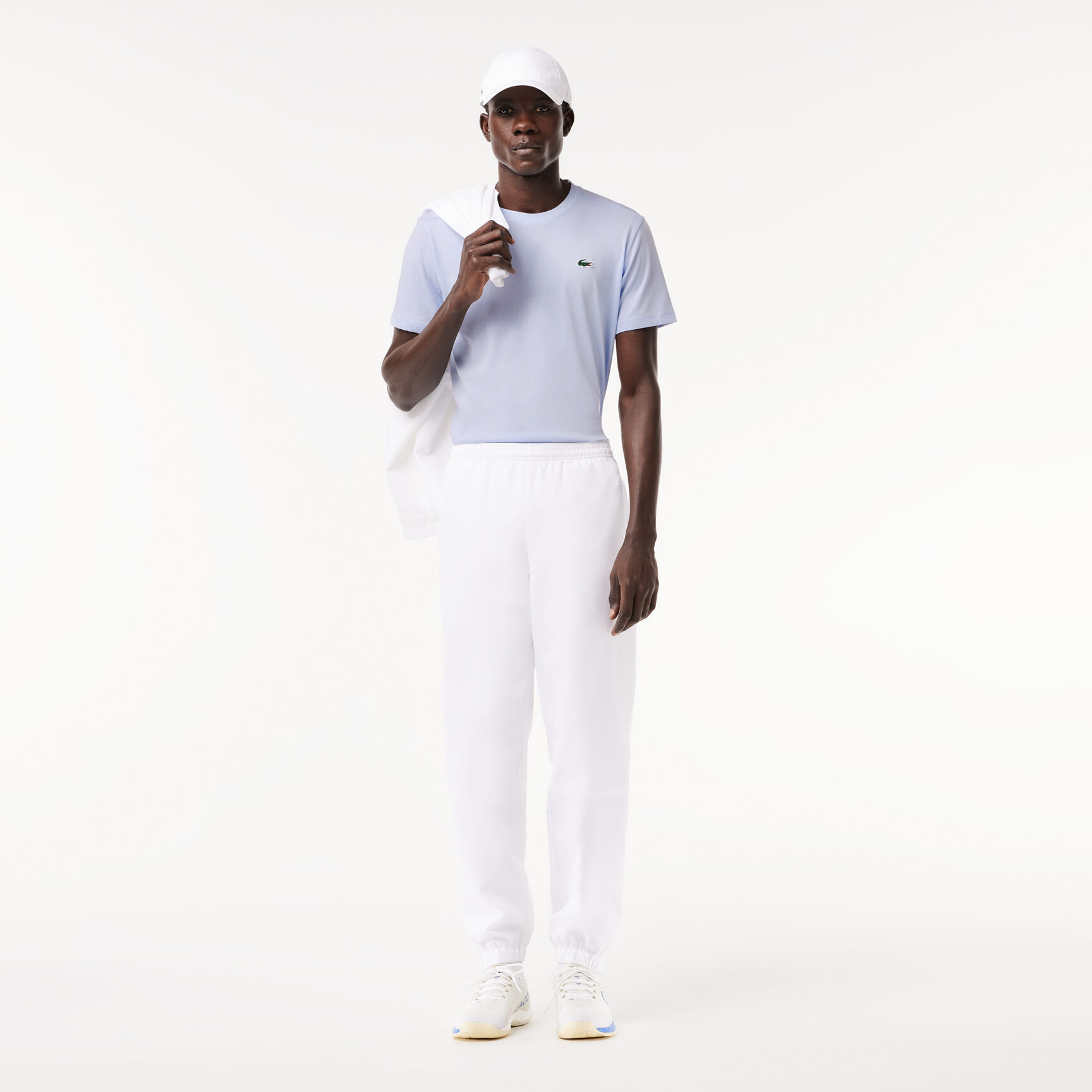 تي شيرت رياضي من القطن فائق الجفاف Men's Lacoste SPORT Breathable T-shirt - TH7618-00-J2G