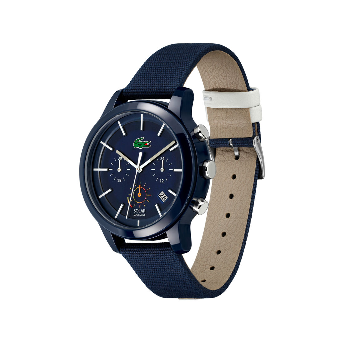 Lacoste L.12.12 Solar Mens Blue Dial Watch Lacoste L.12.12 Solar Mens Blue Dial Watch