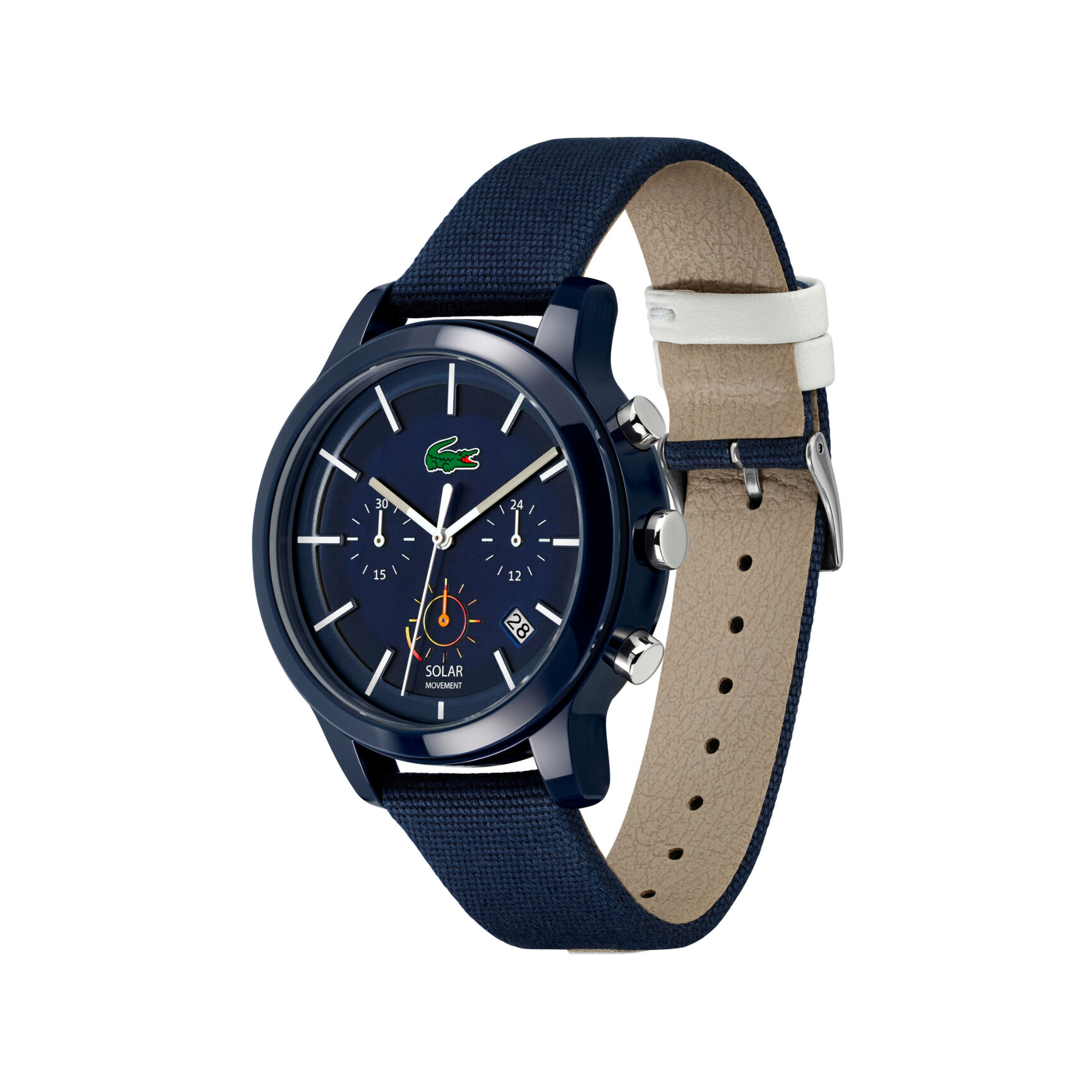 Lacoste L.12.12 Solar Mens Blue Dial Watch Lacoste L.12.12 Solar Mens Blue Dial Watch