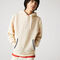 lacoste men s hooded contrast pocket cotton blend sweatshirt