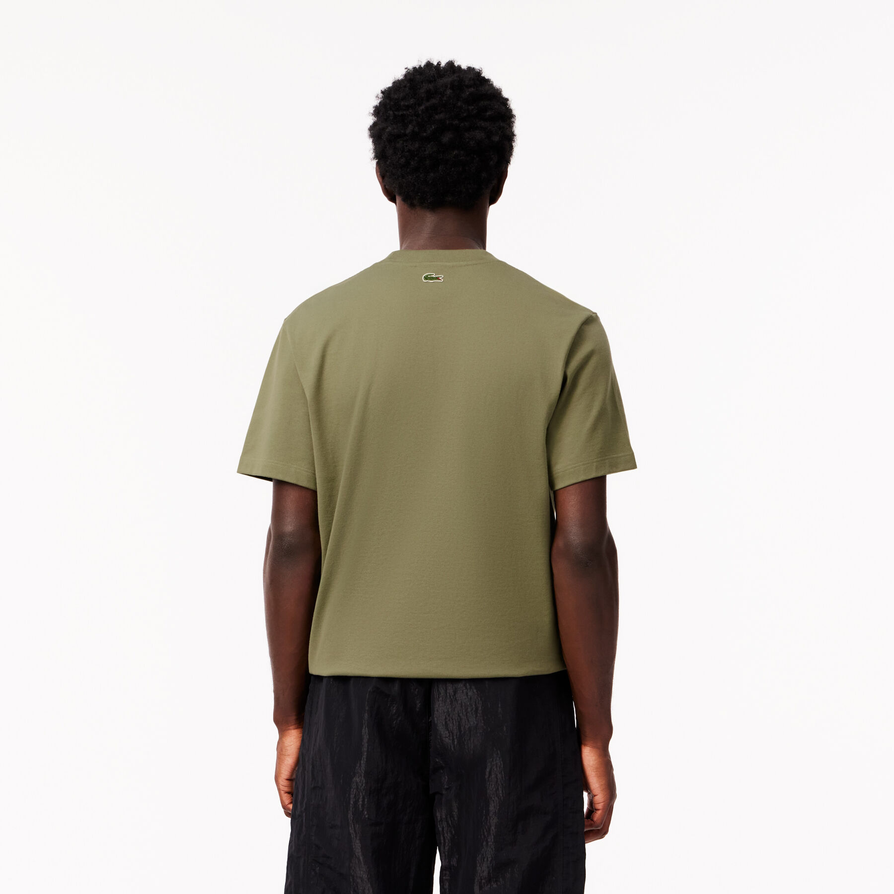 lacoste classic fit cotton jersey t shirt