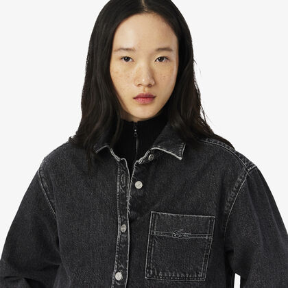 Oversized Denim Overshirt