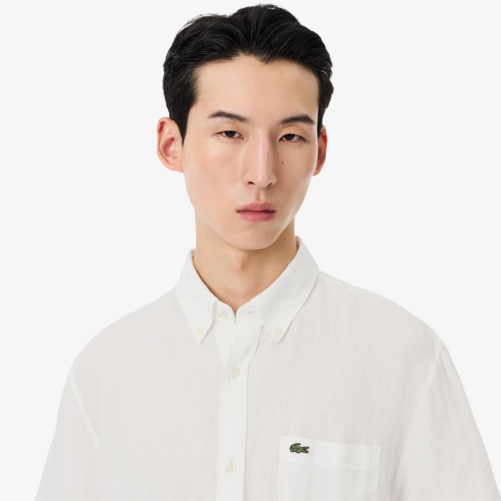 Short Sleeved Linen Shirt - CH5699-00-001