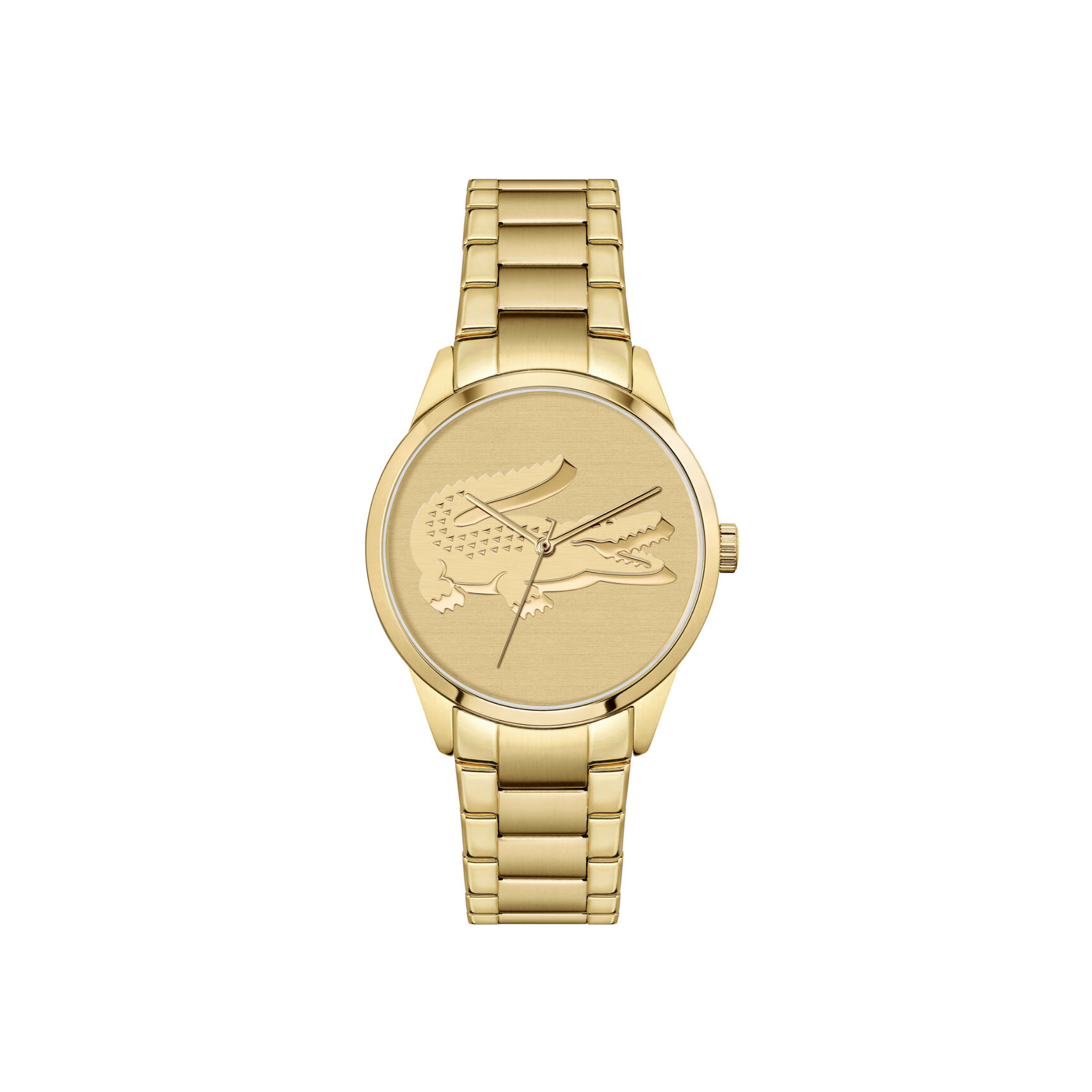 Lacoste Ladycroc Womens Thin Gold Dial Watch Lacoste Ladycroc Womens Thin Gold Dial Watch