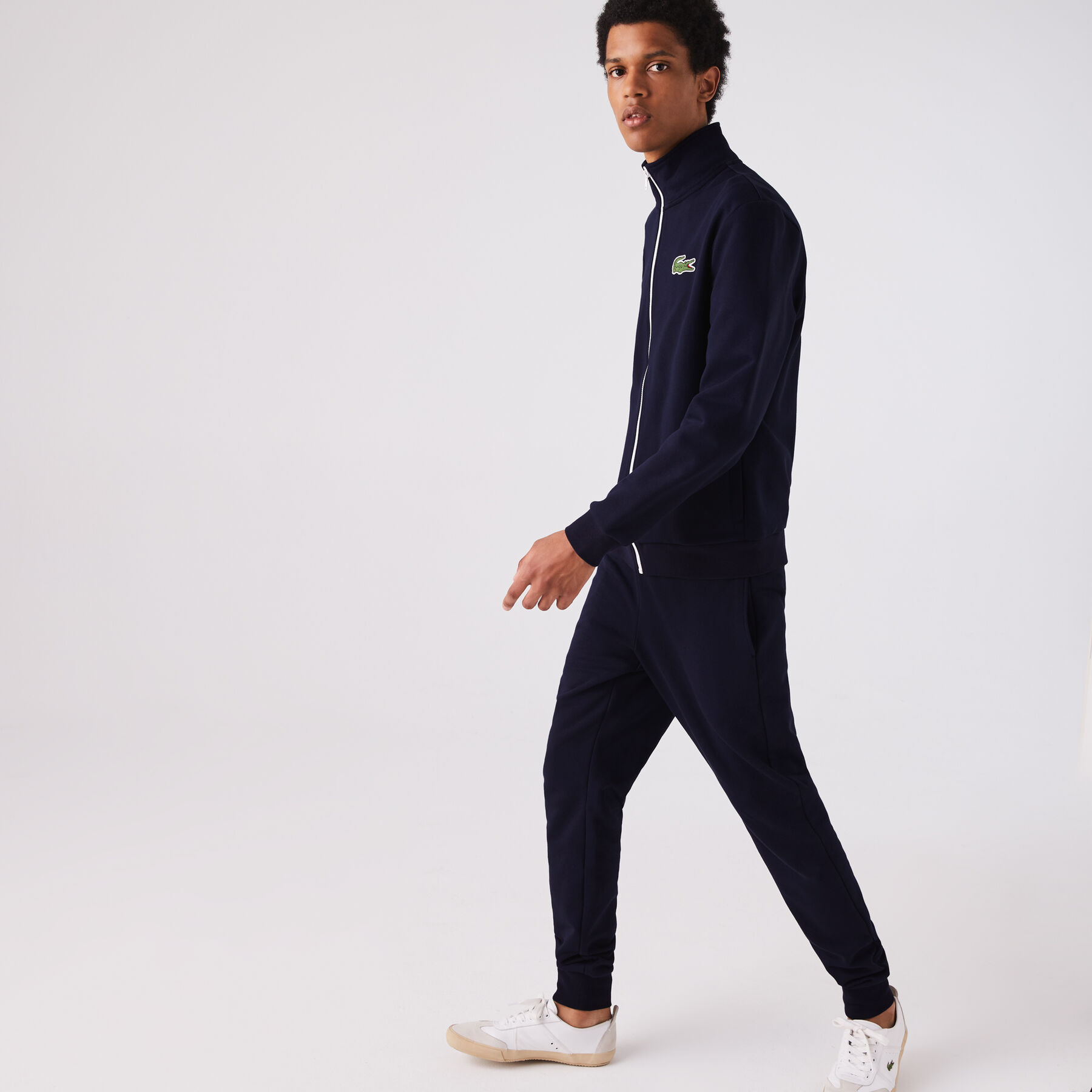 Men's Lacoste SPORT Signature Fleece Tracksuit men s lacoste sport signature fleece tracksuit