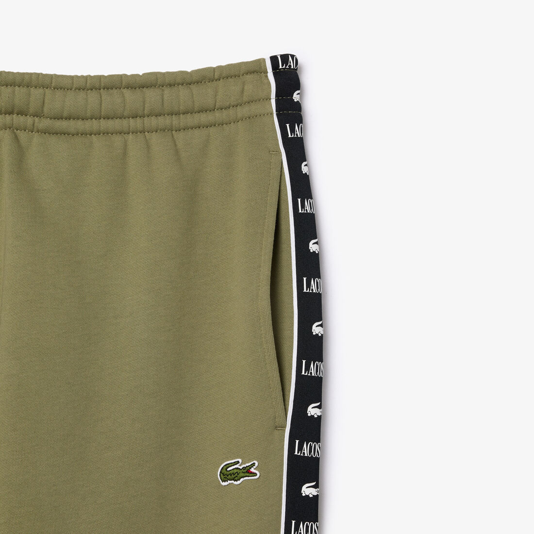 بنطال رياضي بشريط بشعار الماركة Logo Strip Sweatpants - XH7412-00-BMY