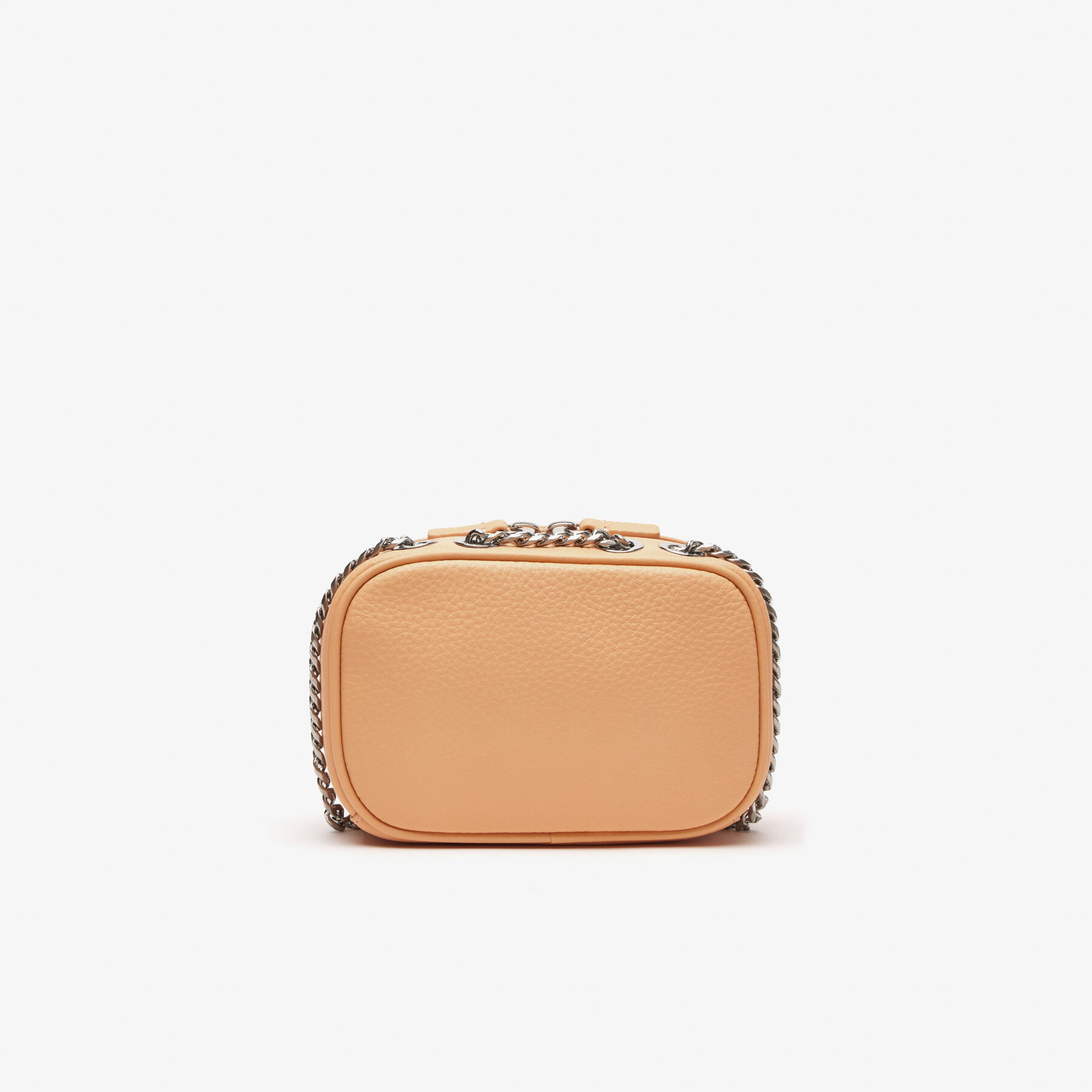 women s lacoste top grain leather square shoulder bag