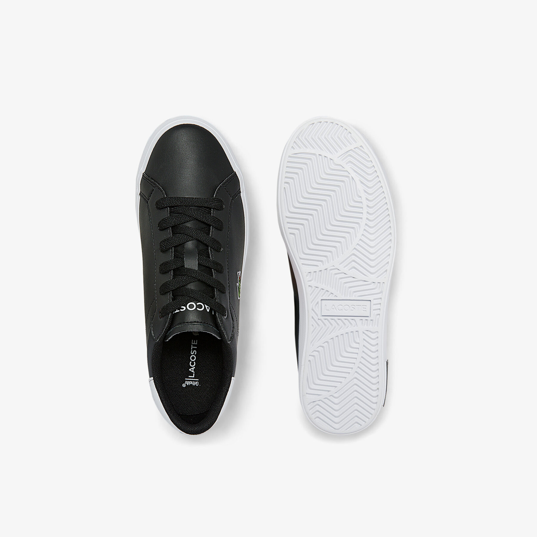 سنيكرز باوركورت من خامات صناعية للأطفال Juniors' Powercourt Synthetic Trainers - 41SUJ0014-312