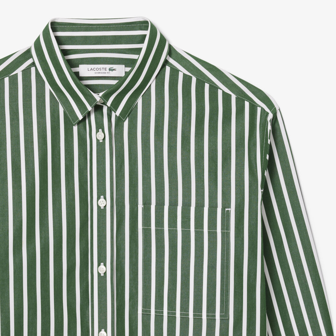 Oversized Cotton Poplin Shirt - CF0215-00-291