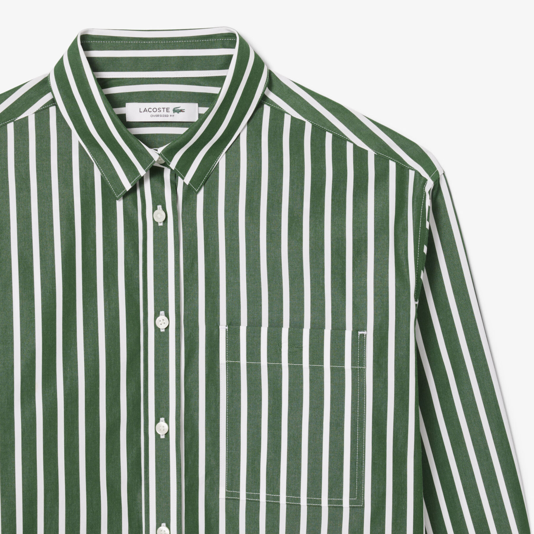 Oversized Cotton Poplin Shirt - CF0215-00-291