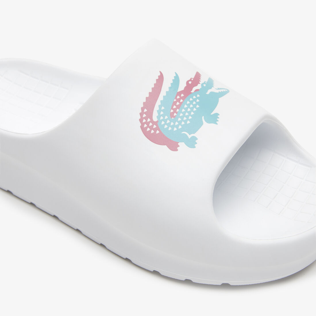 Women's Lacoste Croco 2.0 Evo Synthetic Slides Women's Lacoste Croco 2.0 Evo Synthetic Slides