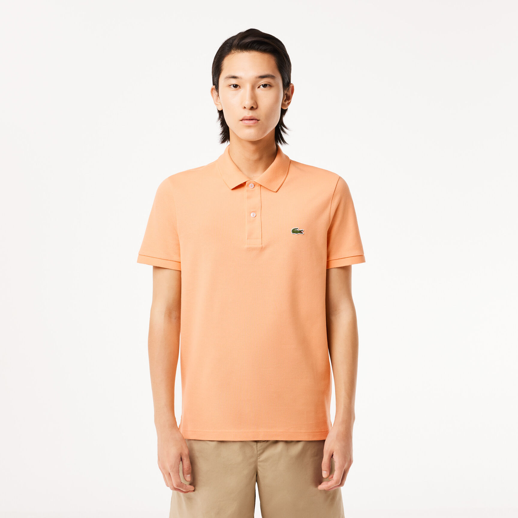 Original L.12.12 Slim Fit Petit Pique Cotton Polo Shirt - PH4012-00-IXY