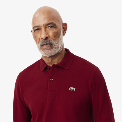 قميص بولو كلاسيكي بأكمام طويلة مقاس L.12.12