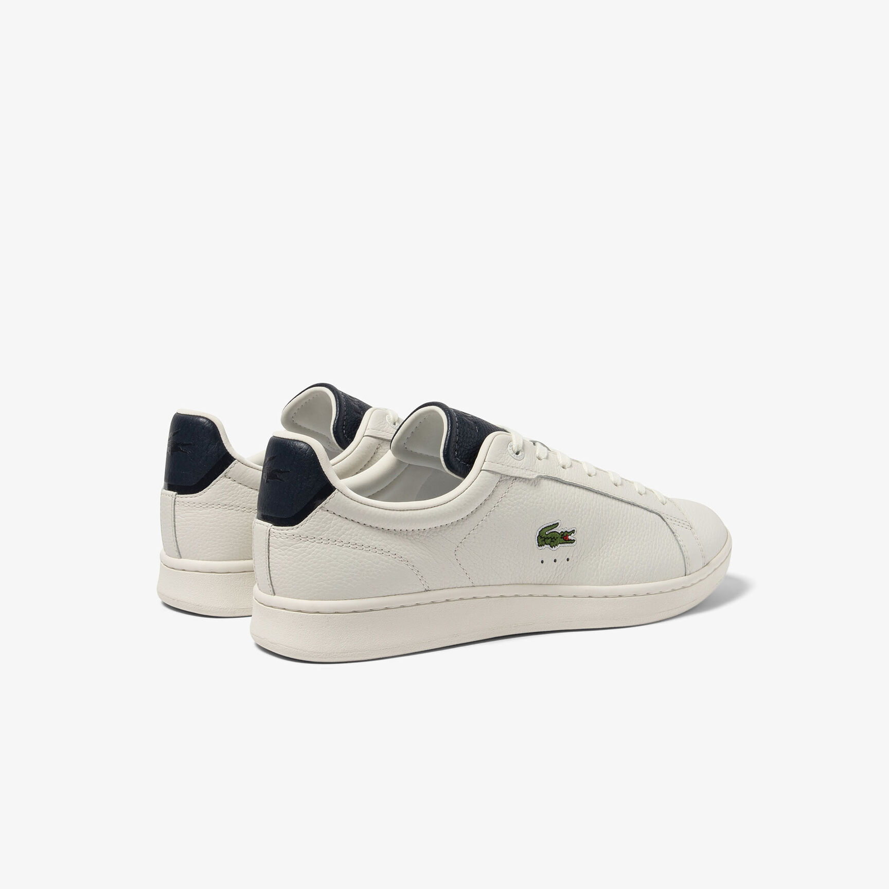 Men's Lacoste Carnaby Pro Leather Tonal Trainers - 45SMA0062-WN1