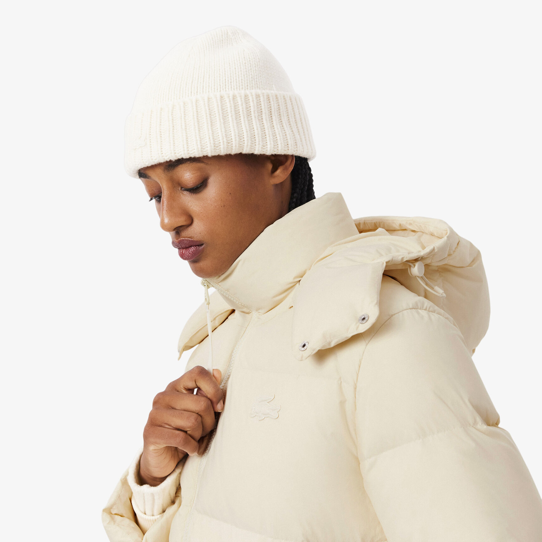 Relaxed Fit Hooded Down Jacket - BF3262-00-XFJ