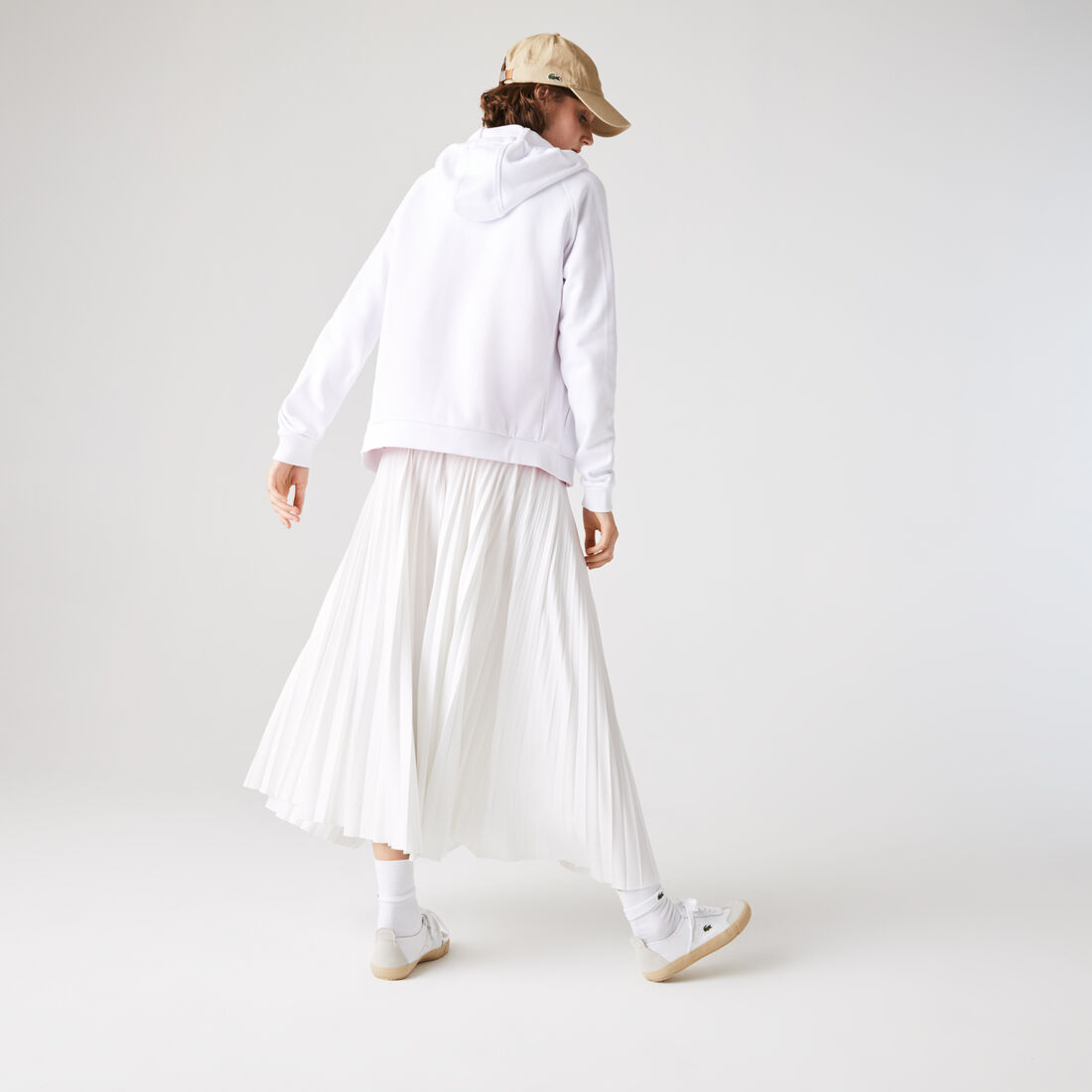 Women's Lacoste SPORT Fleece Zip Tennis Hoodie Women's Lacoste SPORT Fleece Zip Tennis Hoodie