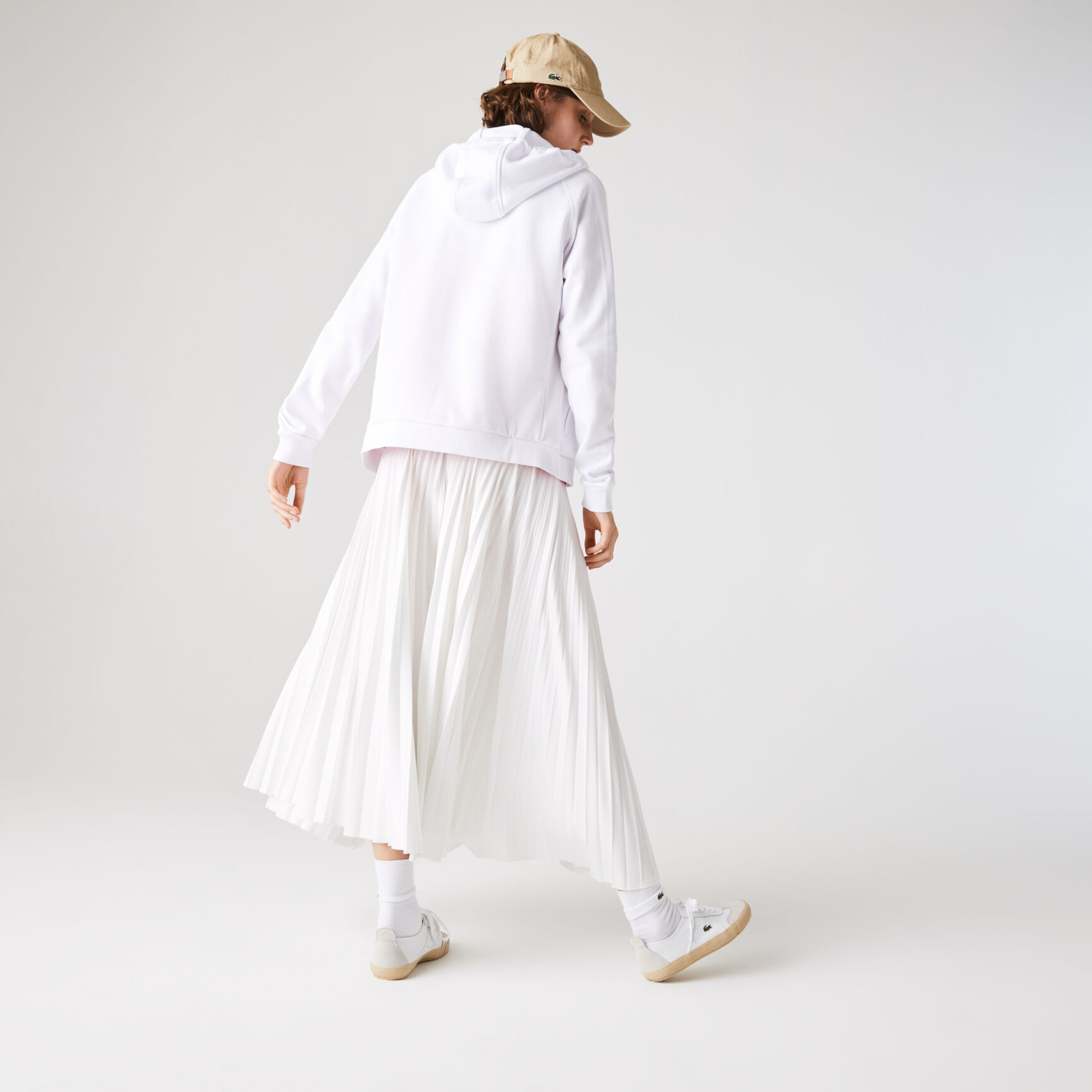 Women's Lacoste SPORT Fleece Zip Tennis Hoodie Women's Lacoste SPORT Fleece Zip Tennis Hoodie