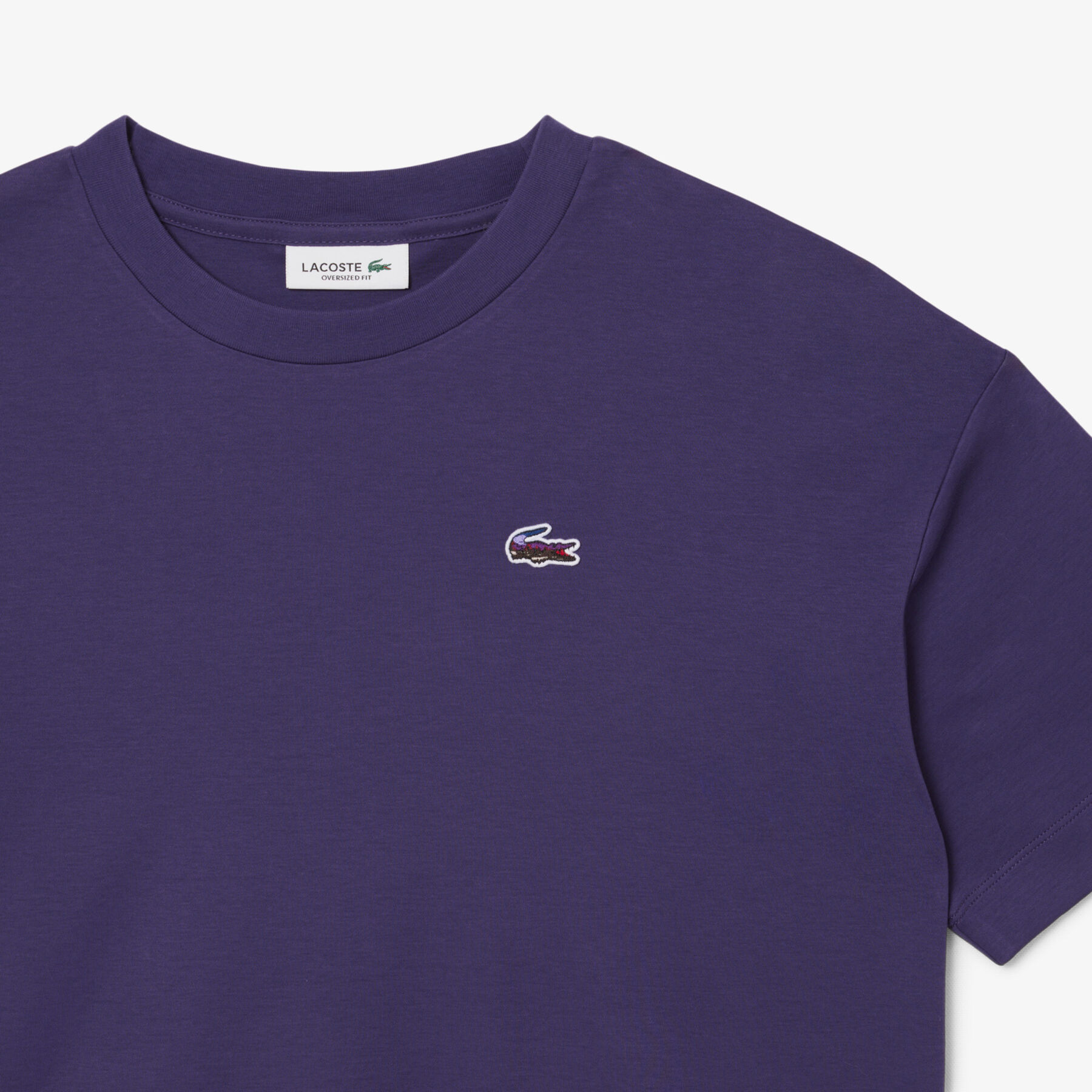 lacoste relaxed fit landscape crocodile t shirt