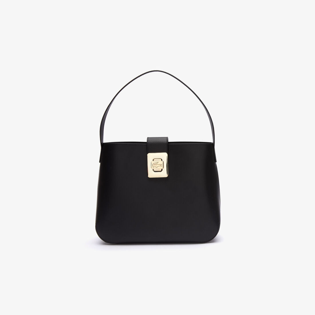 Women's Amelia Metal Clasp Leather Hobo Bag