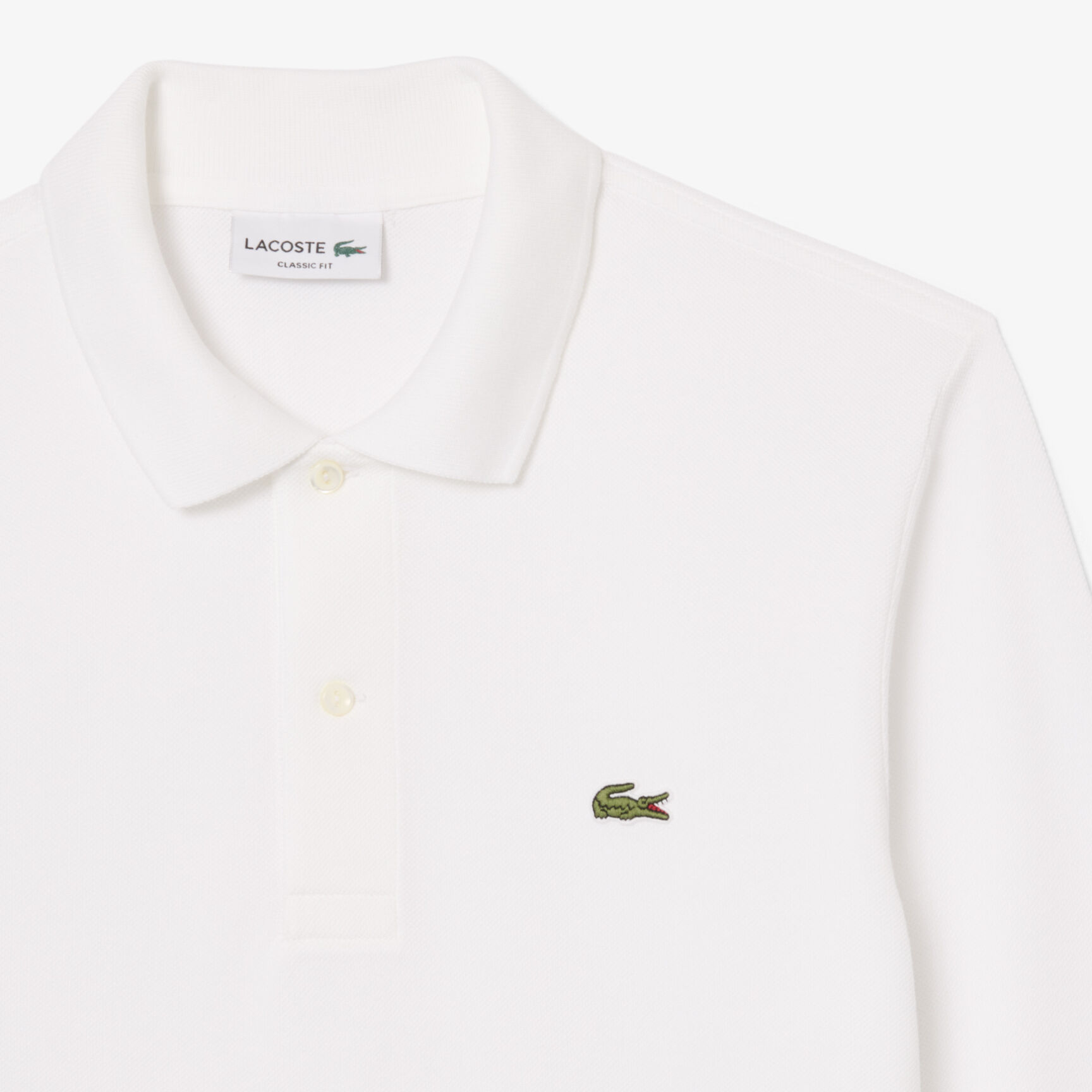 Classic Fit Long Sleeved L.12.12 Polo Shirt - L1312-00-001