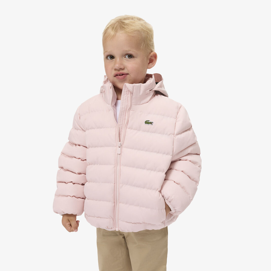 Hooded Diamond Taffeta Puffed Jacket - BJ0980-00-ADY