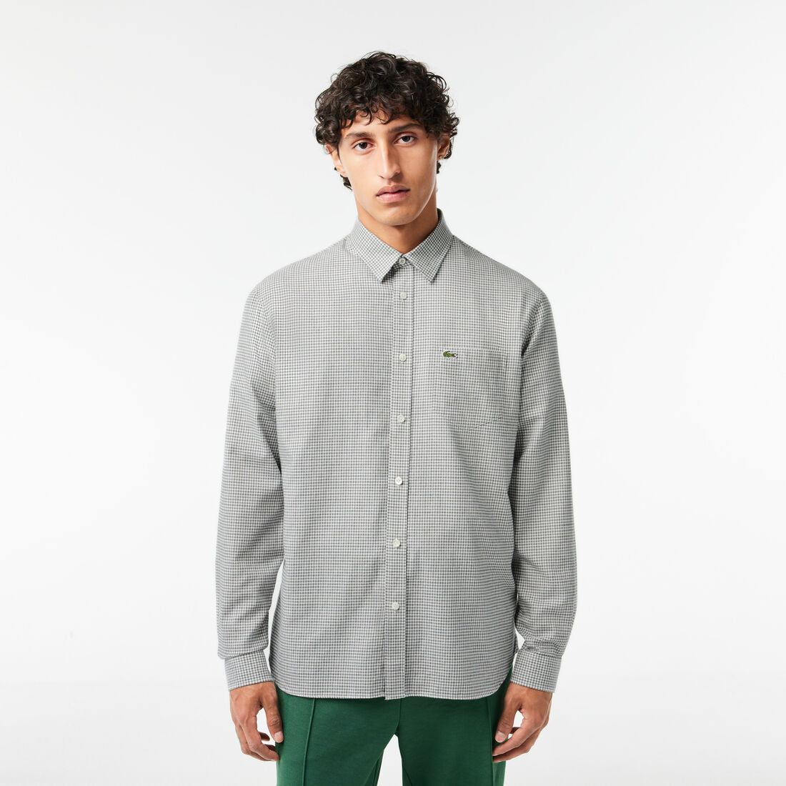 Cotton Flannel Checked Shirt - CH1885-00-KBR