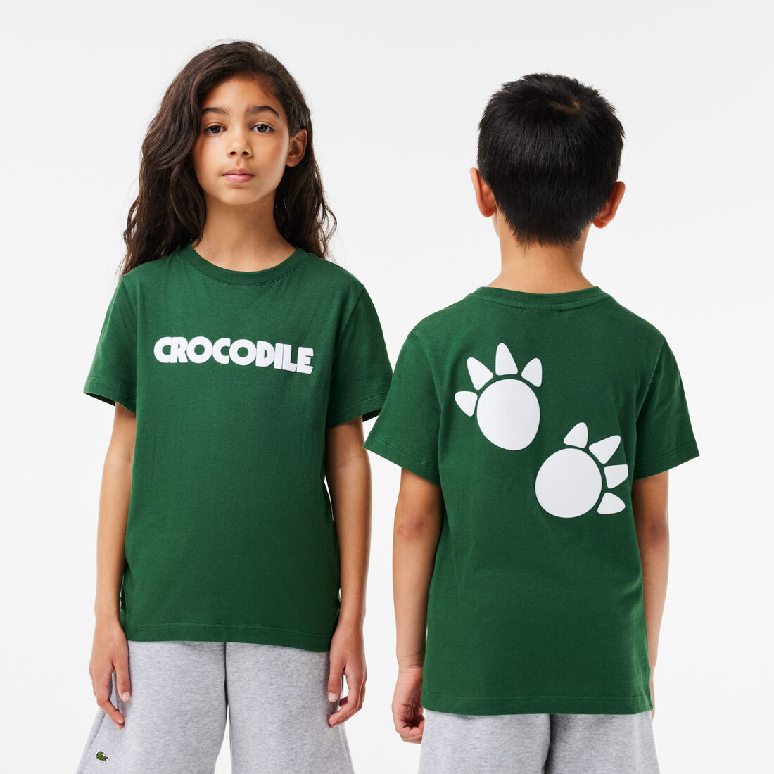 Croc Print Cotton T-shirt - TJ7951-00-132