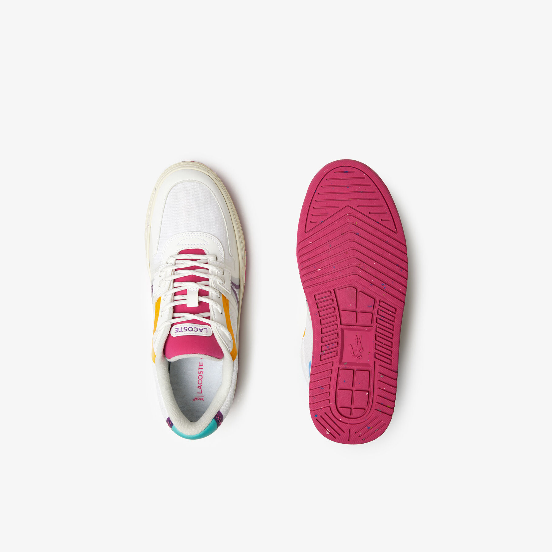Women's Lacoste L001 Eco Synthetic and Textile Sneakers women s lacoste l001 eco synthetic and textile sneakers