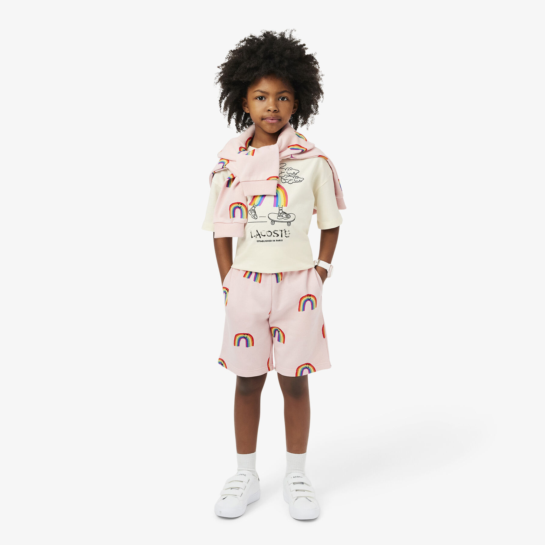 Printed Cotton T-shirt lacoste printed cotton t shirt