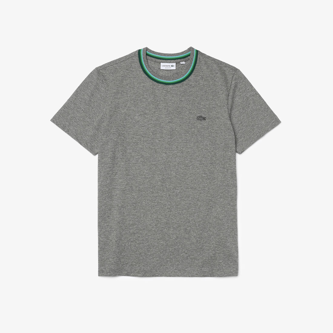 Men's Crew Neck Striped Cotton T-Shirt Men's Crew Neck Striped Cotton T-Shirt