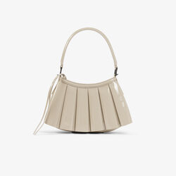 lacoste runway small patent leather lenglen purse