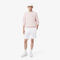 lacoste regular fit fleece shorts