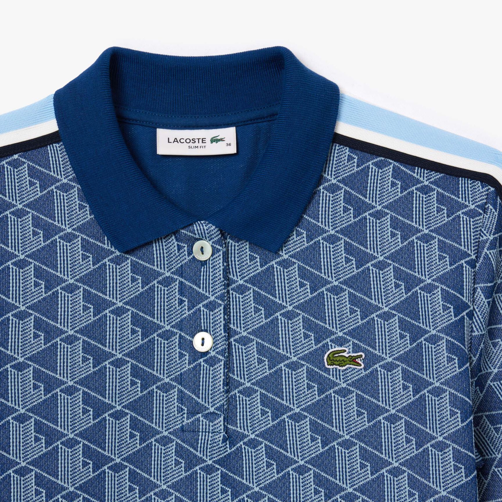 Jacquard Monogram Polo Shirt - DF3364-00-6LE