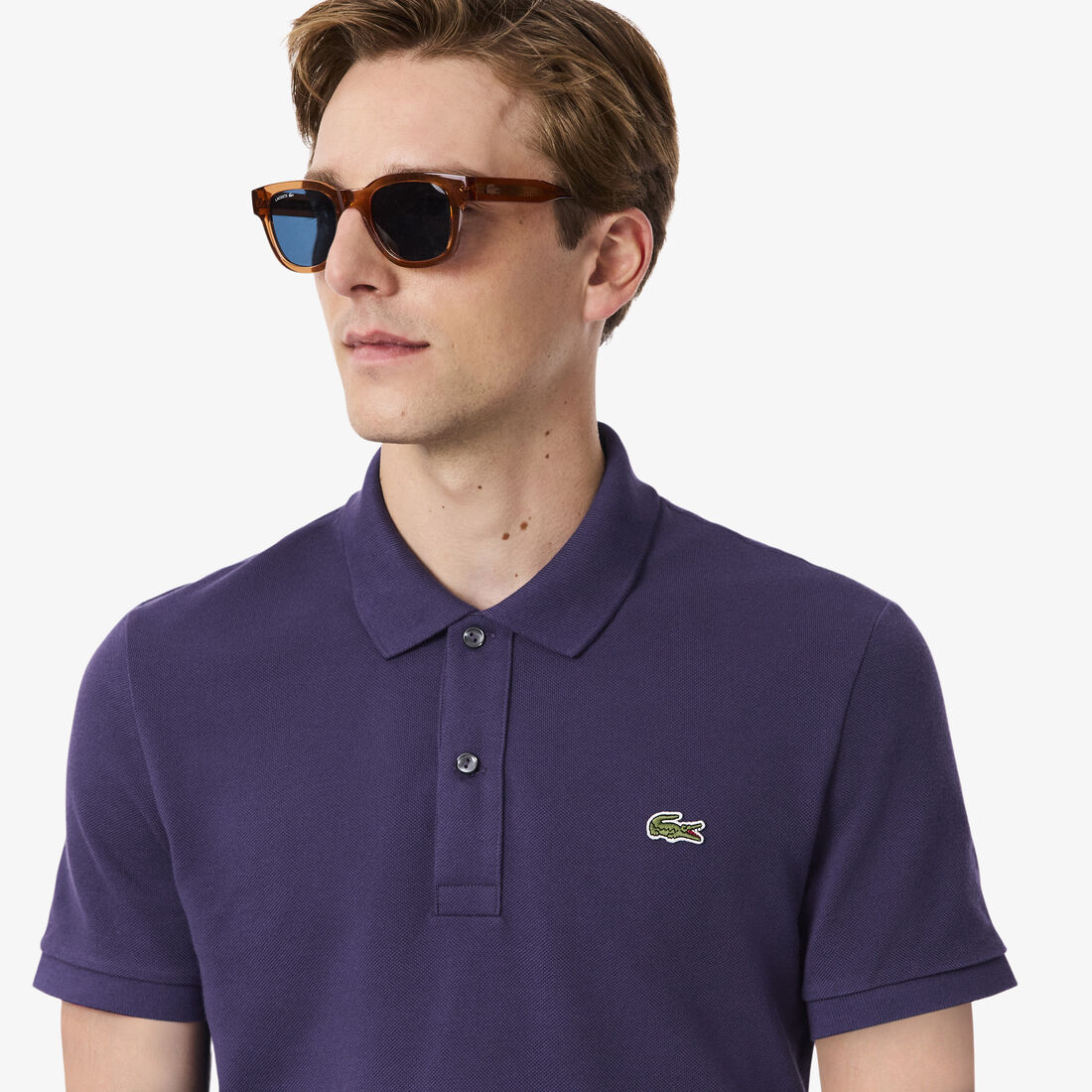 Slim Fit L.12.12 Original Polo Shirt Slim Fit L.12.12 Pique Polo Shirt - PH4012-00-ZSV