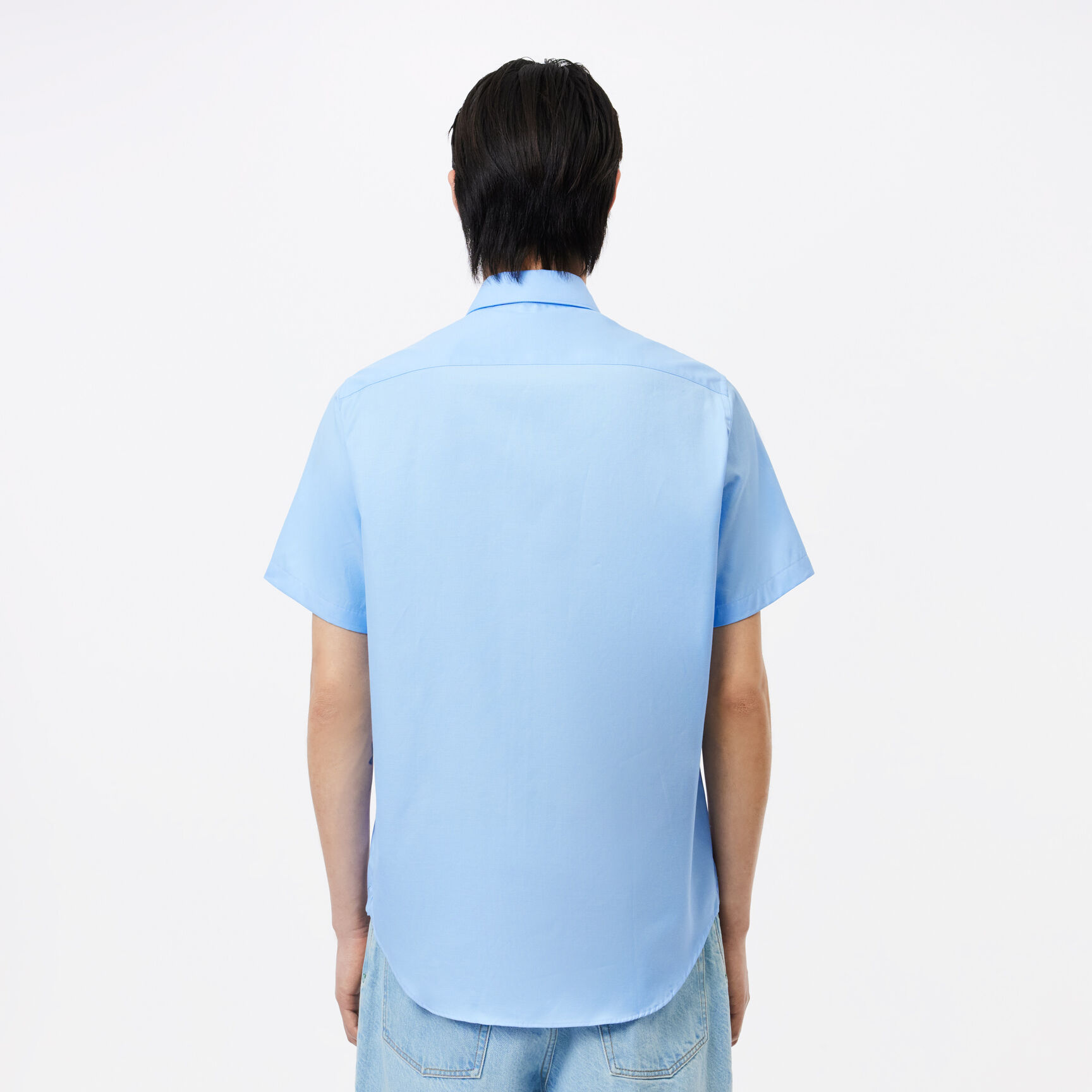 Men's Regular Fit Solid Cotton Shirt - CH8528-00-HBP