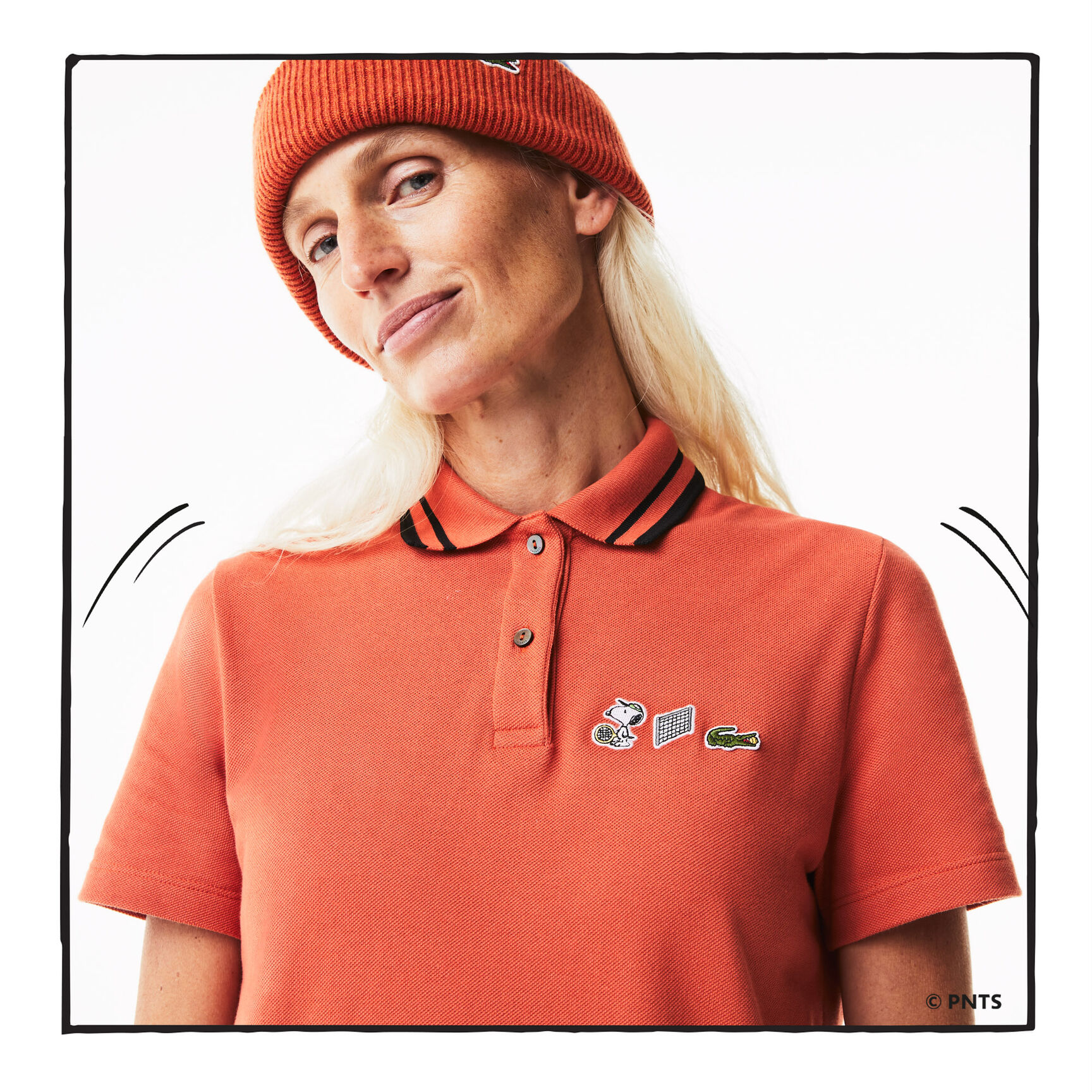 Women&rsquo;s Lacoste x Peanuts Organic Cotton Polo Dress