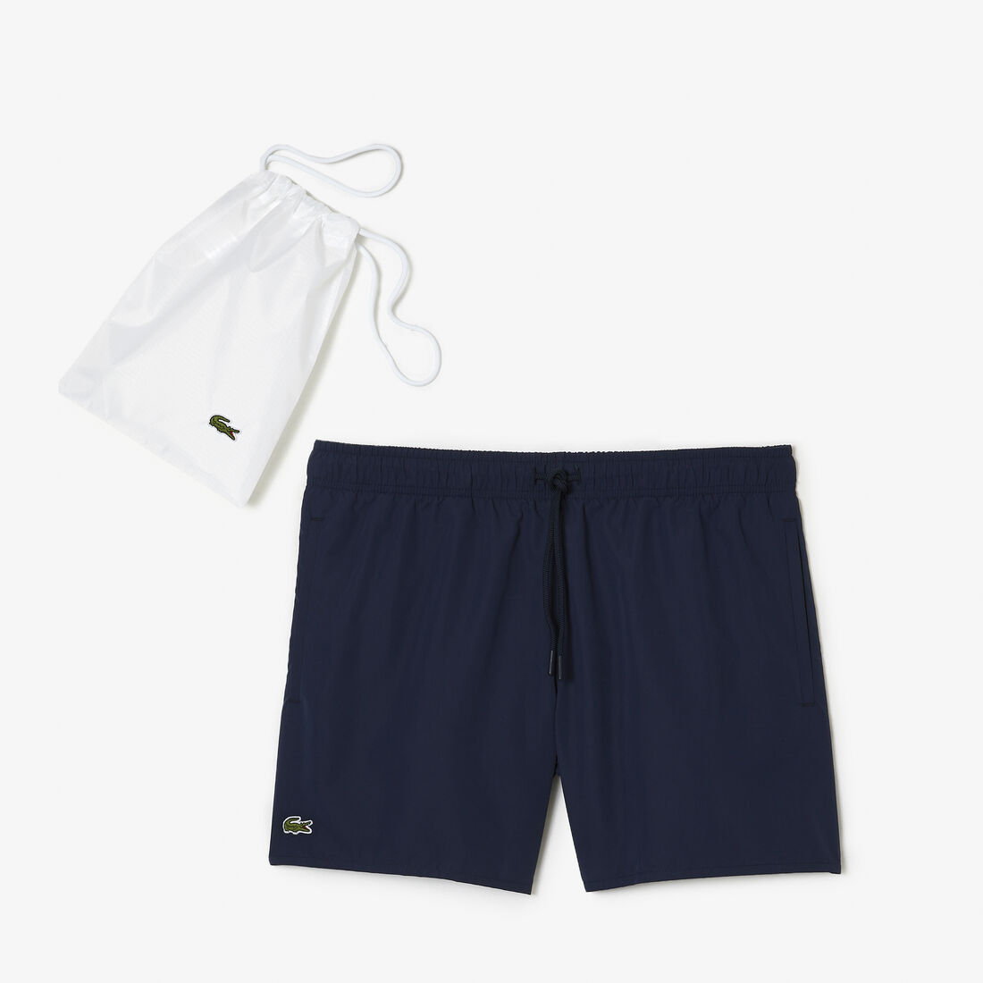 شورت سباحة سريع الجفاف Lightweight Monochrome Swim Trunks - MH6270-00-802