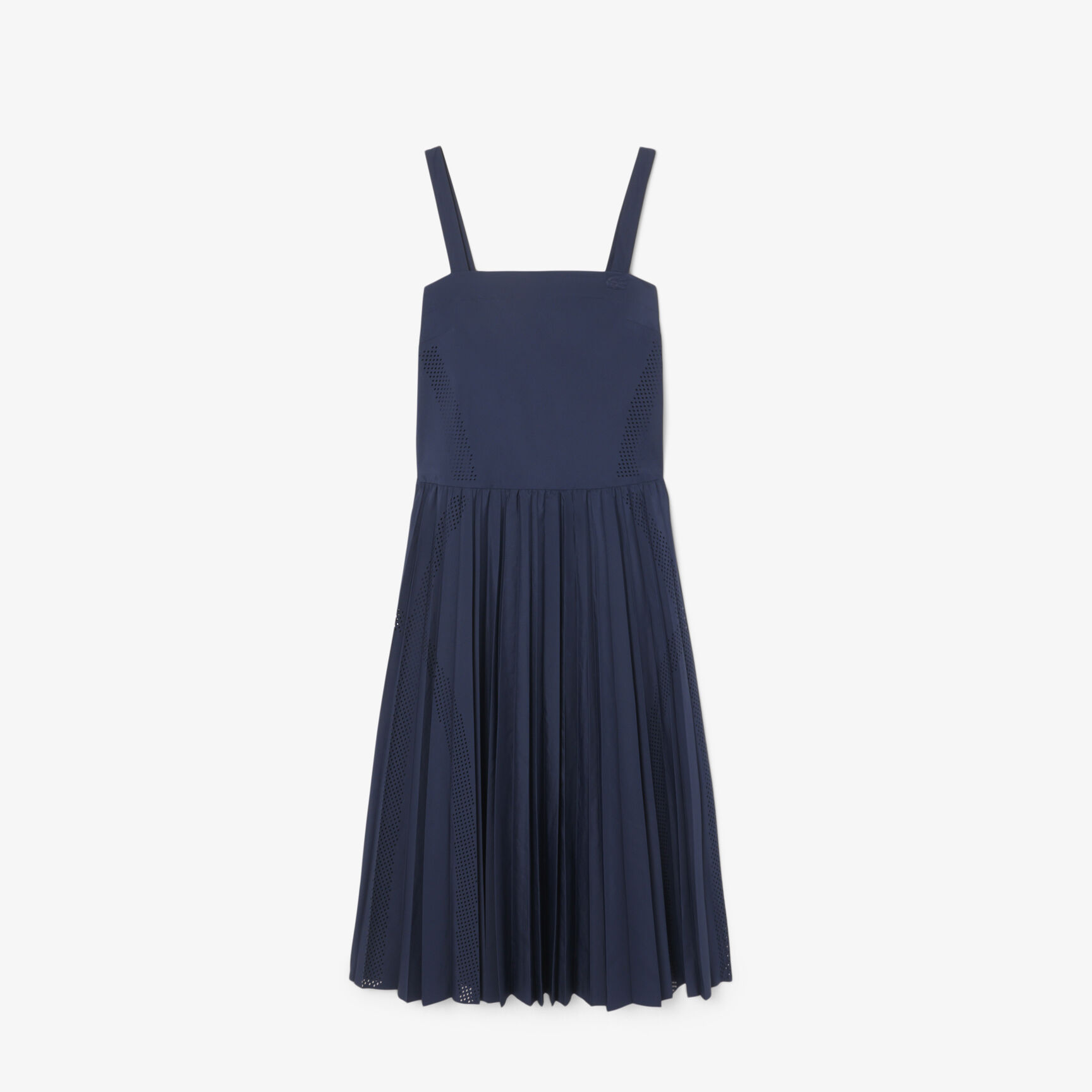 فستان طويل بحزام مطوي Long Pleated Strap Dress - EF9723-00-166