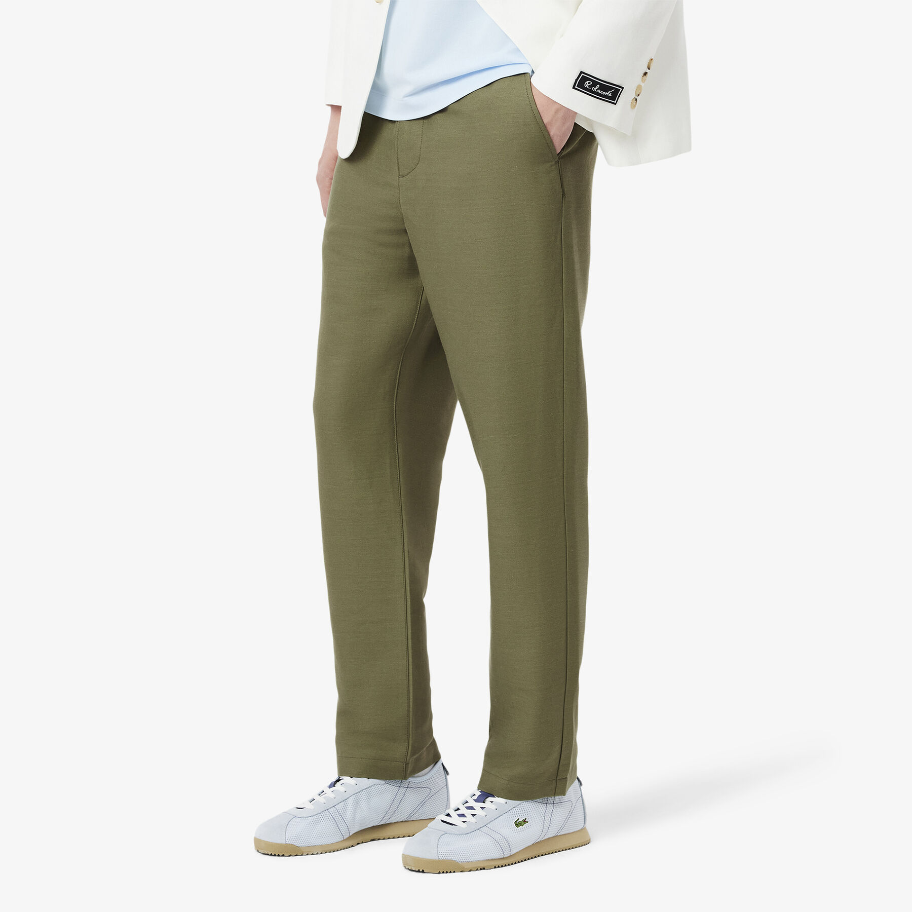 Regular Fit Linen Twill Pants Regular Fit Linen Twill Pants - XH9104-00-BMY