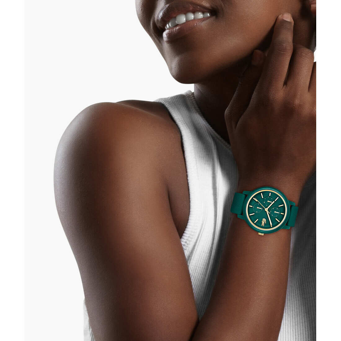 ساعة لاكوست 12.12 متعددة الوظائف Women L1212 Non-metal Watch - 2001329-GRN