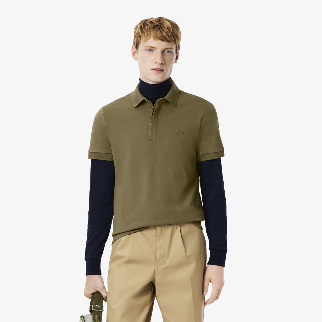 Regular Fit Paris Stretch Pique Polo Shirt - PH5522-00-E9F