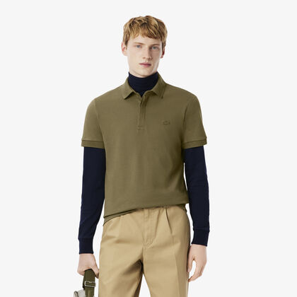 Regular Fit Paris Stretch Pique Polo Shirt