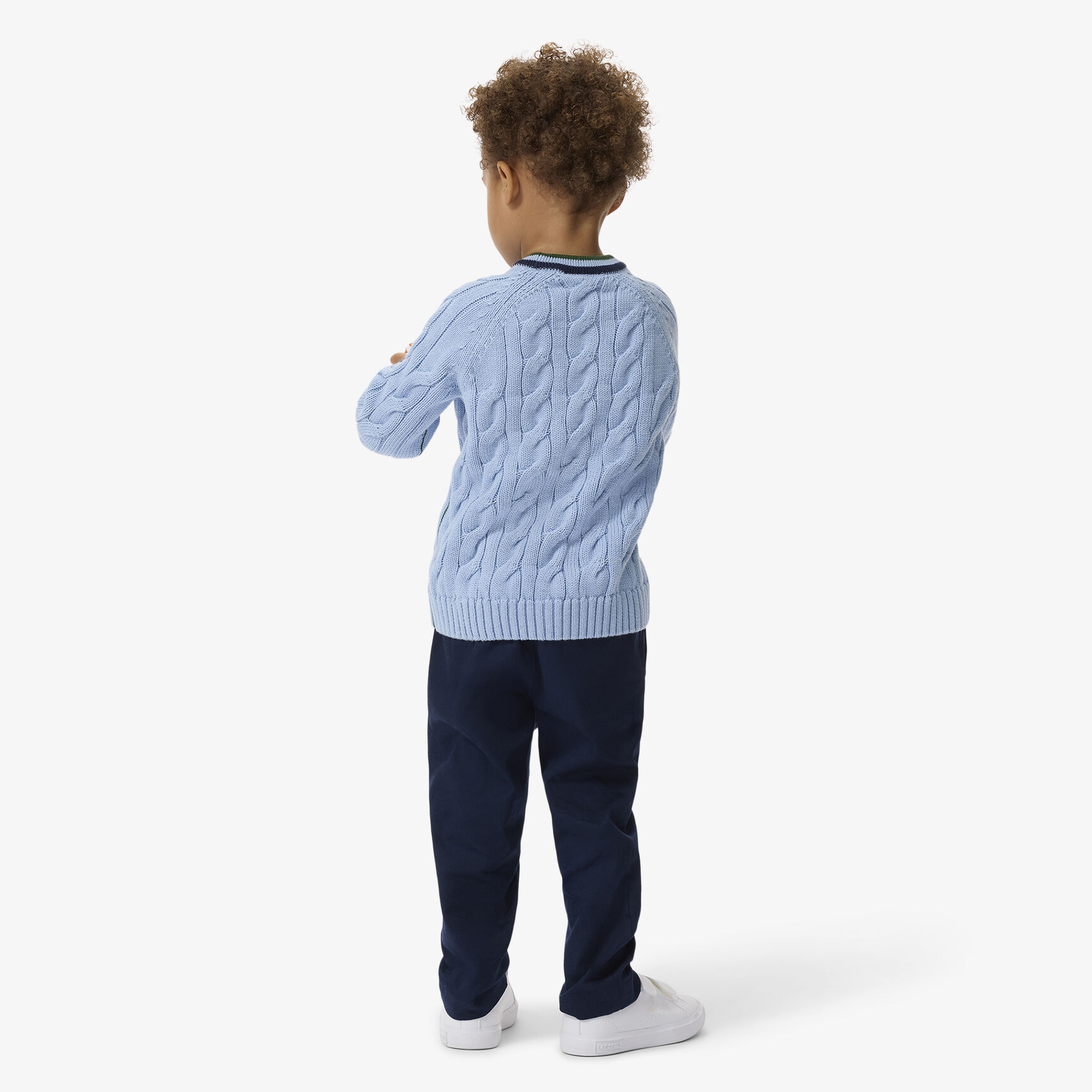 بنطلون جبردين قطني مطاطي Stretch Cotton Gabardine Pants - HJ0938-00-166