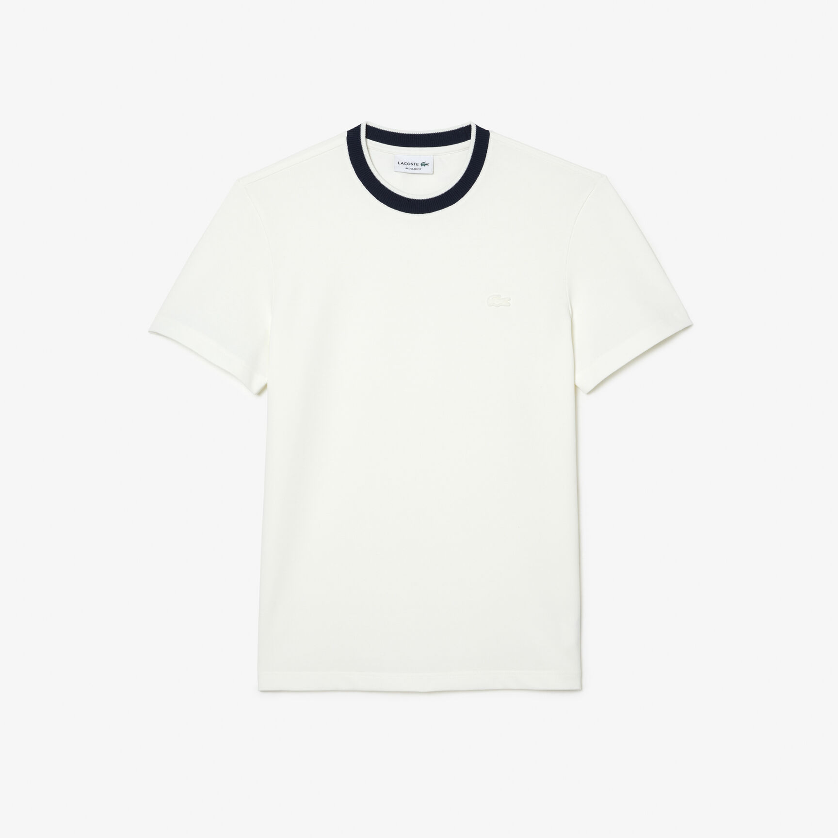 Men's Lacoste Regular Fit Stretch Pique T-shirt Men's Lacoste Regular Fit Stretch Pique T-shirt