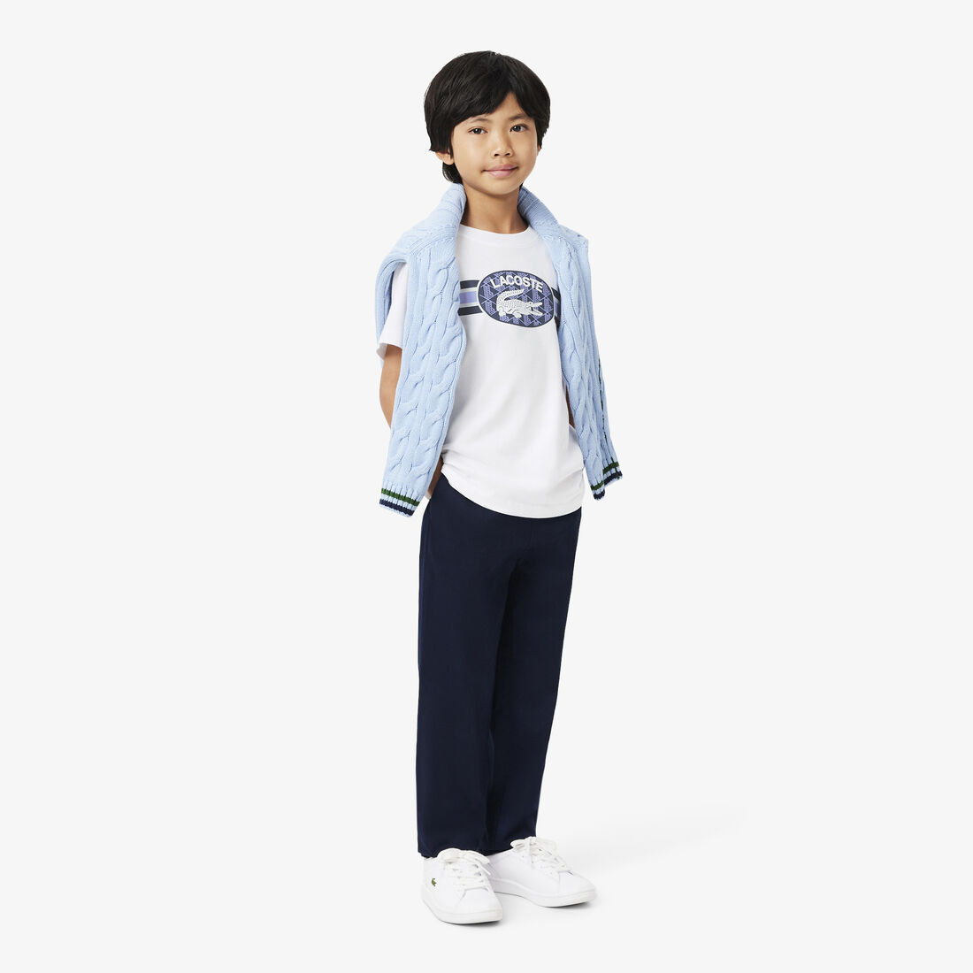 Monogram Print Cotton T-shirt Monogram Print Cotton T-shirt - TJ0850-00-001