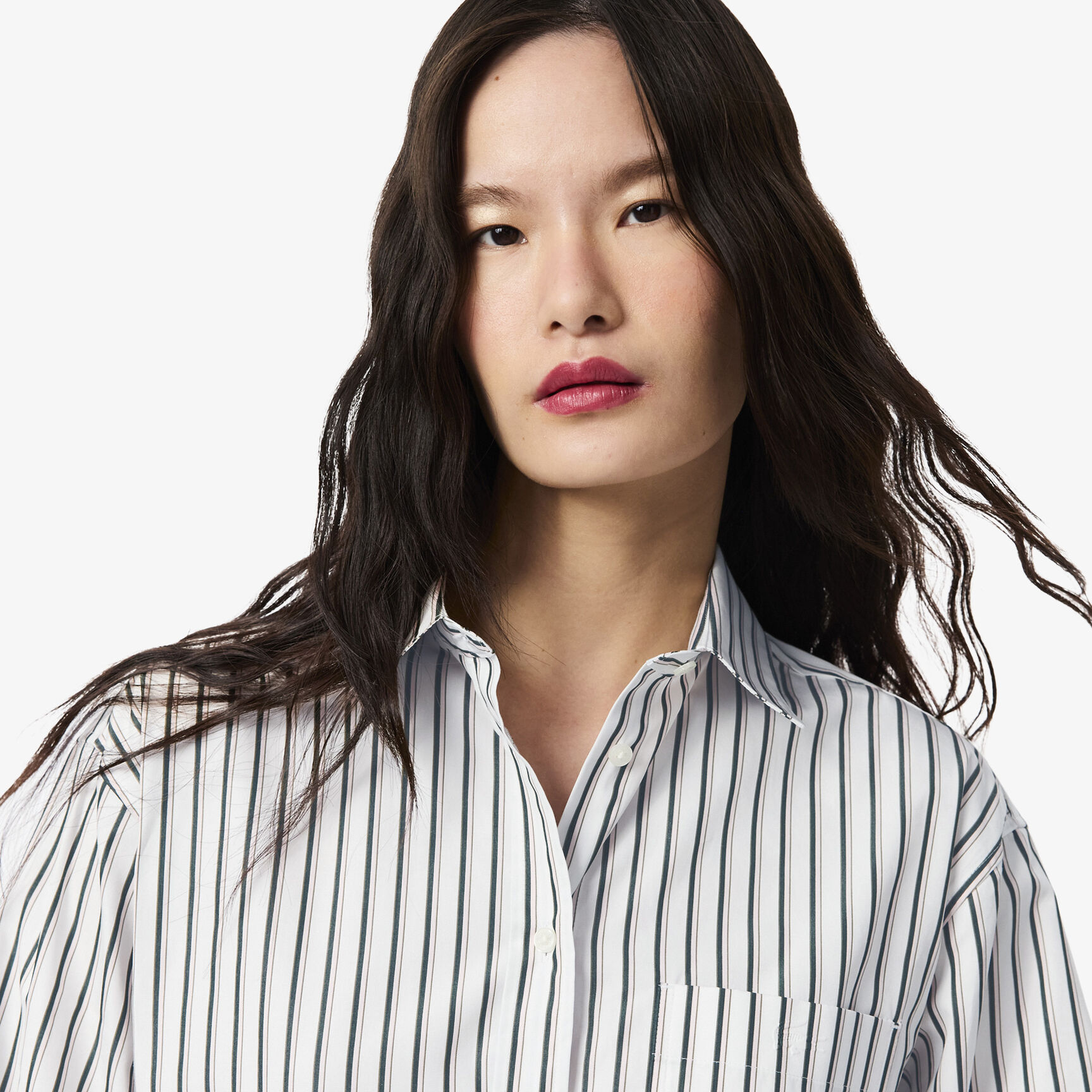 Oversized Cotton Poplin Shirt - CF0215-00-8I4